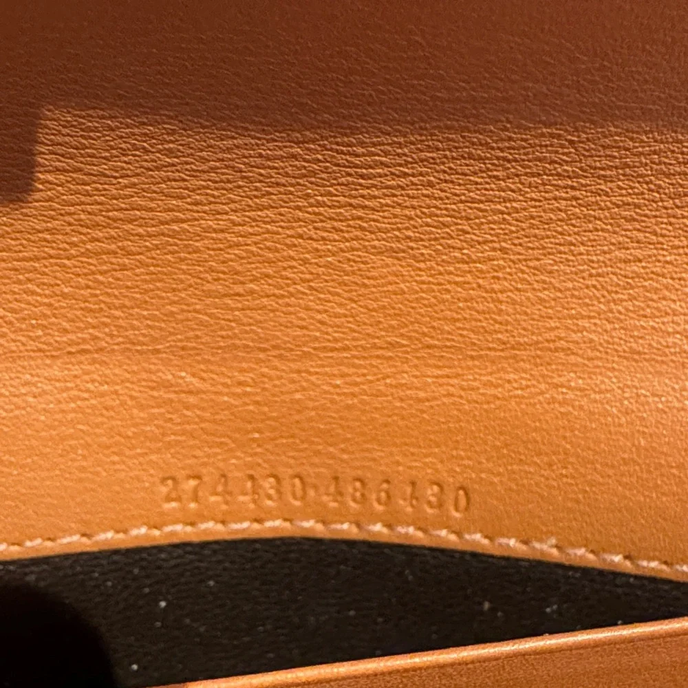 Gucci Guccissima Leather Continental Wallet Y2K Vintage Authentic Tan GG Logo - Picture 4 of 6